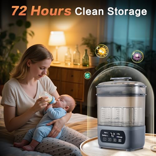 Save $30 on AMZBABYCHEF 4-in-1 Baby Bottle Steamer & Dryer - Image 5