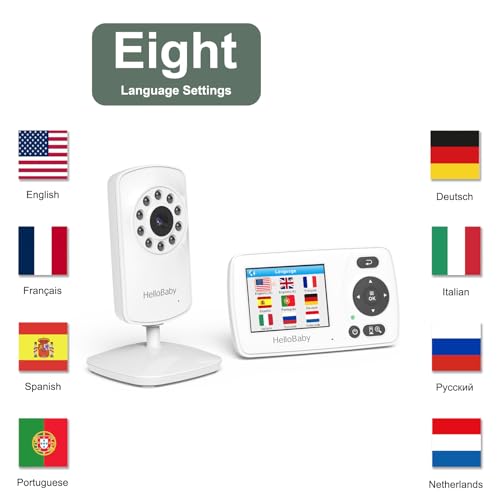 40% Off HelloBaby HB30 Secure Video Baby Monitor - Image 3