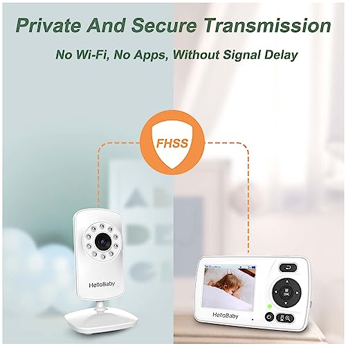 40% Off HelloBaby HB30 Secure Video Baby Monitor - Image 4