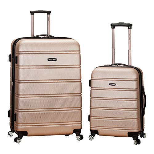 75% Off Rockland Melbourne 2-Piece Hardside Luggage Set