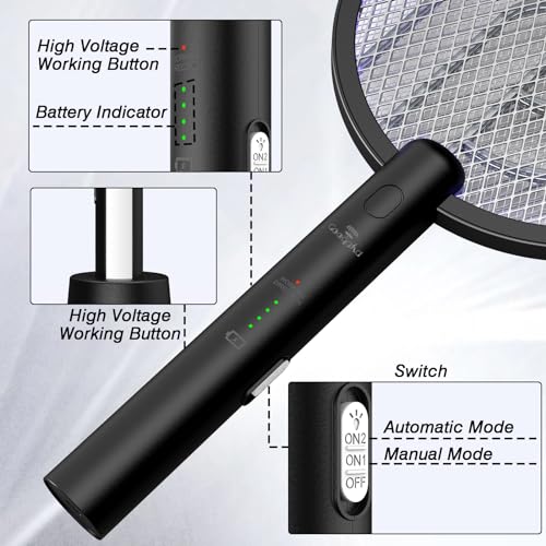 30% Off 4000V Rechargeable Bug Zapper Racket - Image 5