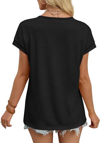 55% Off WIHOLL Women's Summer V-Neck Tops with Code - Image 5