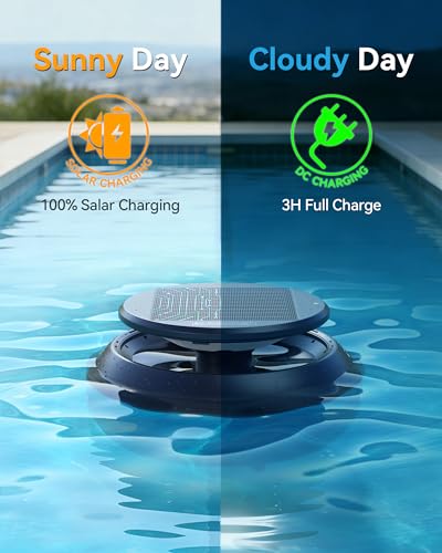 60% Off Y60 Cordless Solar Pool Skimmer - Image 4