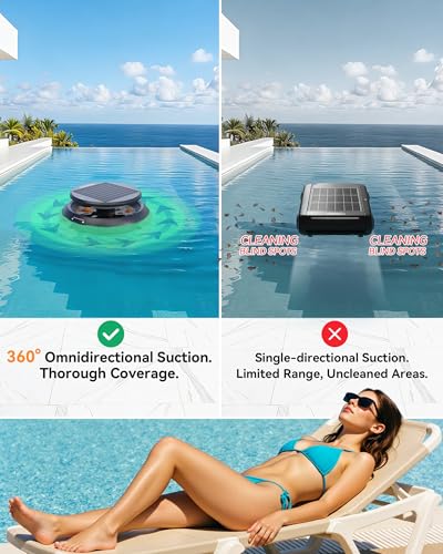 60% Off Y60 Cordless Solar Pool Skimmer - Image 5