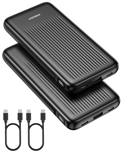40% Off 2-Pack 10000mAh Portable Charger