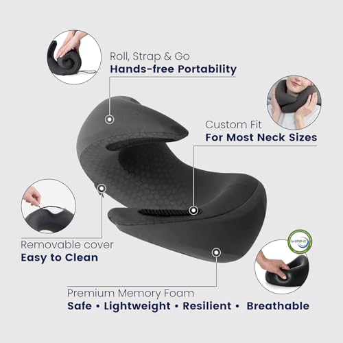 60% OFF Dream Valley Memory Foam Neck Travel Pillow - Image 5