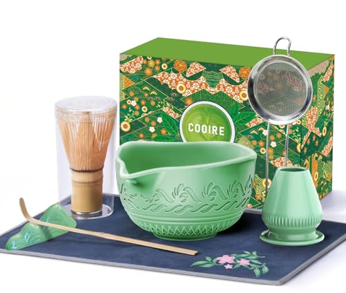 Up to 38% Off COOIRE 8-Piece Ceramic Matcha Set