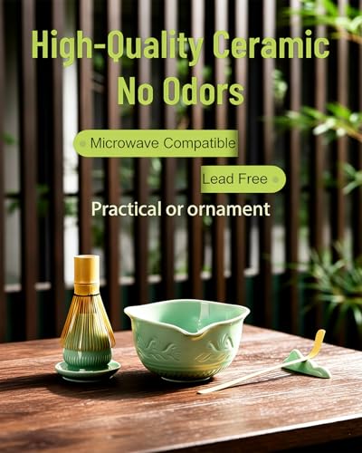 Up to 38% Off COOIRE 8-Piece Ceramic Matcha Set - Image 4