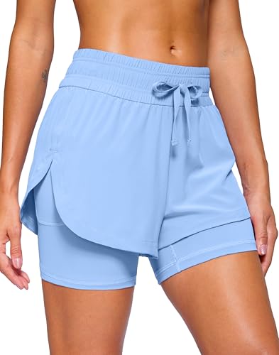 42% Off Soothfeel Women's 2 in 1 Running Shorts with Code