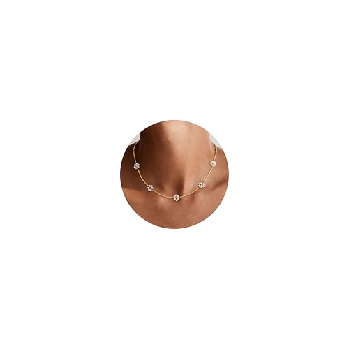 50% Off Ursteel Mothers Day Daisy Pearl Necklace - Code A4BXDO6C