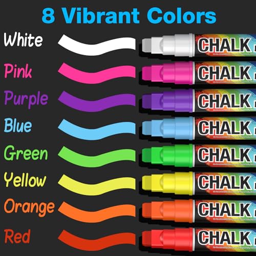 KERIFI Washable Window Markers for Car Art & Signs - Image 3