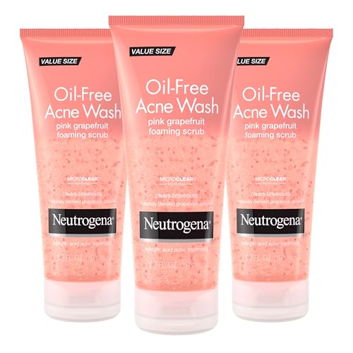 Save 29% on Neutrogena Acne Face Wash 3-Pack