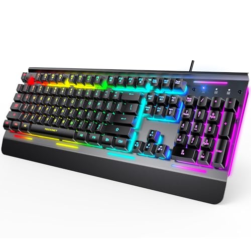 TECKNET Gaming Keyboard: 33% Off + Code G5NQORO7