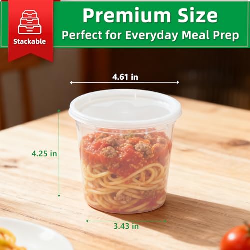 50% Off 60-Pack Deli Containers with Lids - Image 3