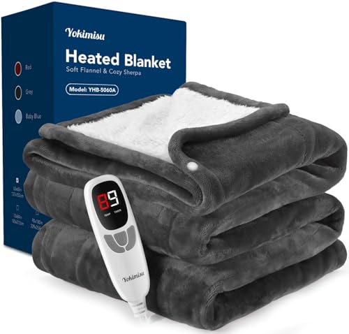 50% Off Yokimisu Heated Blanket Throw - Code Inside