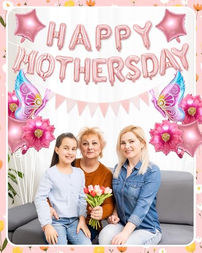 38% Off Mother's Day Pink Balloon Decoration Set - Image 4