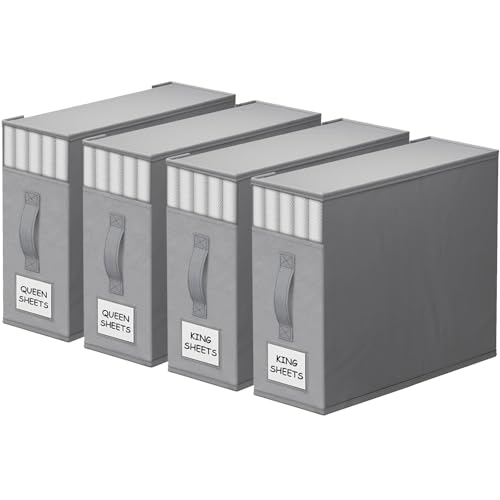 41% Off StorageTastic 4-Pack Bed Sheet Organizers