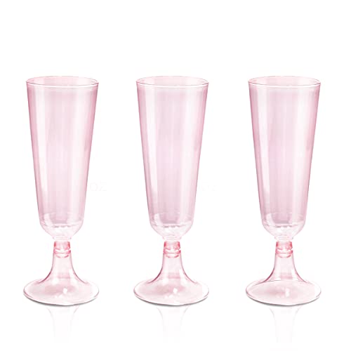 26% Off bUCLA 60-Pack Pink Plastic Champagne Flutes