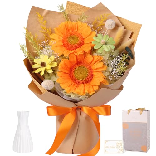 50% Off Preserved Sunflowers Bouquet - Forever Flowers Deal