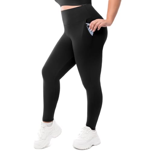 Plus Size Leggings with Pockets - 50% Off with Code