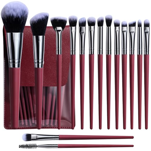 50% Off BS-MALL 15-Piece Professional Makeup Brush Set