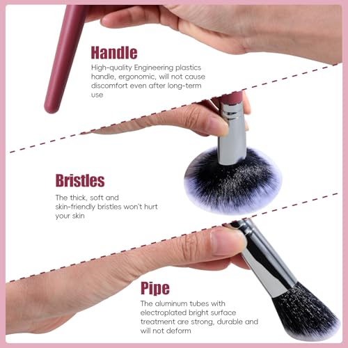 50% Off BS-MALL 15-Piece Professional Makeup Brush Set - Image 3