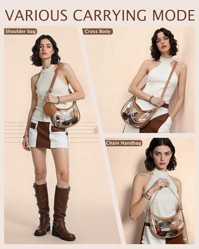 50% Off LONG VACATION Clear Stadium Crossbody Bag - Image 6