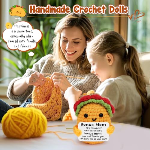 Crochet Taco Gift for Stepmom with Discount Code 9HJREK6R - Image 4
