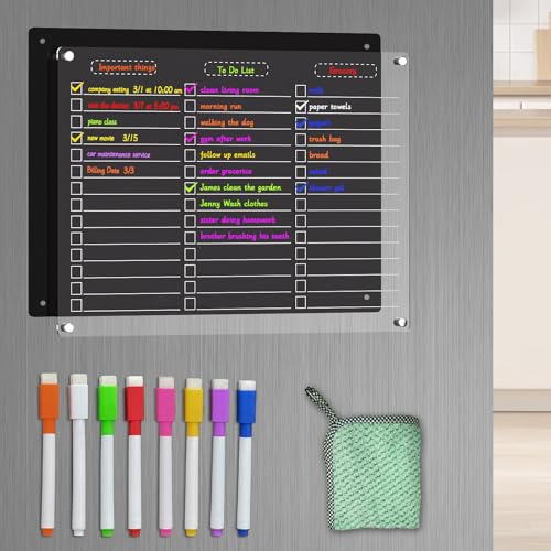 33% Off YNGRUE Acrylic Magnetic Dry Erase Board - Image 1