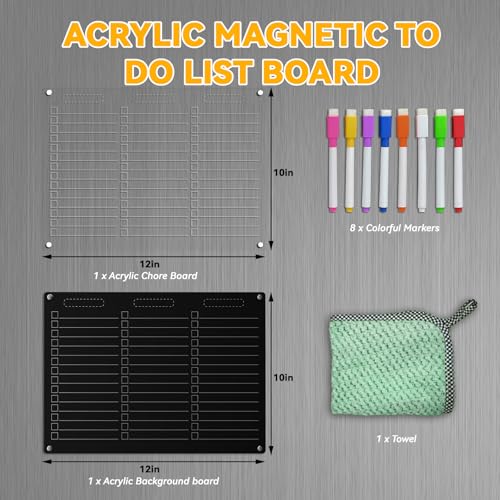 33% Off YNGRUE Acrylic Magnetic Dry Erase Board - Image 2