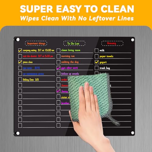 33% Off YNGRUE Acrylic Magnetic Dry Erase Board - Image 3