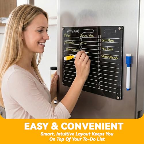 33% Off YNGRUE Acrylic Magnetic Dry Erase Board - Image 4