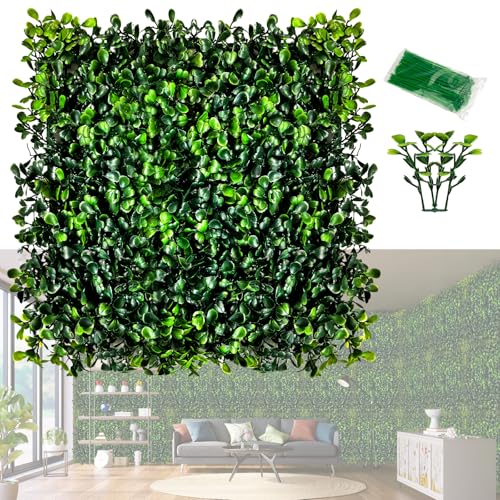 50% Off 12-Pack Artificial Grass Wall Panels for Privacy
