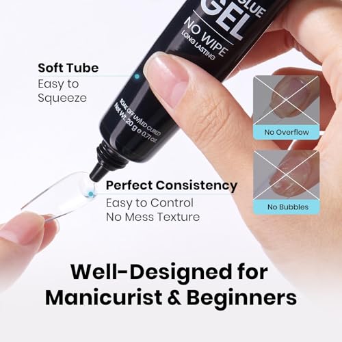 44% Off Beetles Solid Nail Glue Gel 2-Pack - Image 6