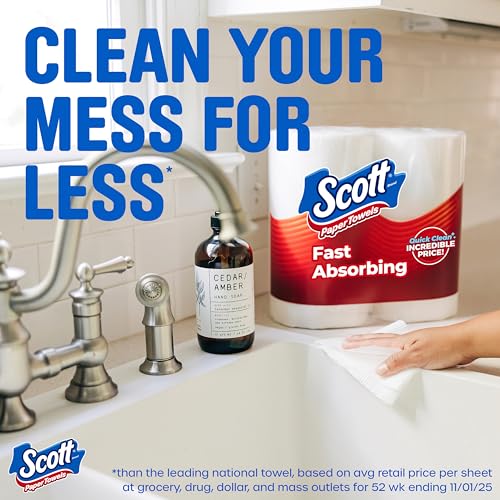 Save 20% on Scott Paper Towels 6 Double Rolls - Image 3
