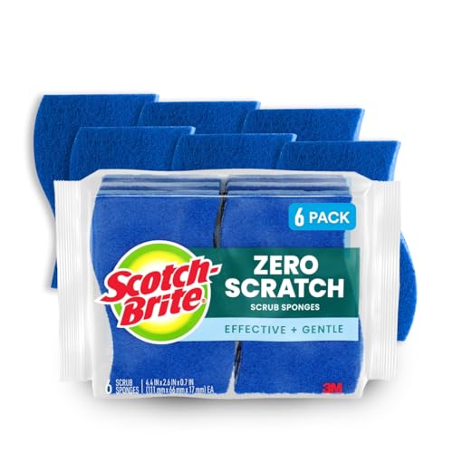 Save 25% on Scotch-Brite Zero Scratch Sponges - 6 Pk
