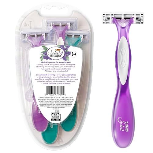 44% Off BIC Soleil 4 Escape Women's Razors, 4-Pack - Image 2