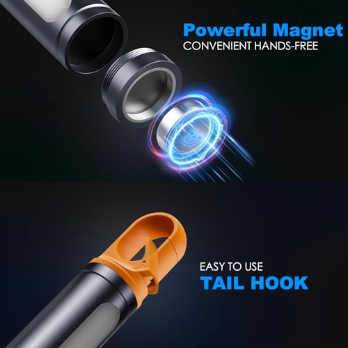 50% Off! ADDplus Magnetic Flashlight Rechargeable 5000mAh - Image 6