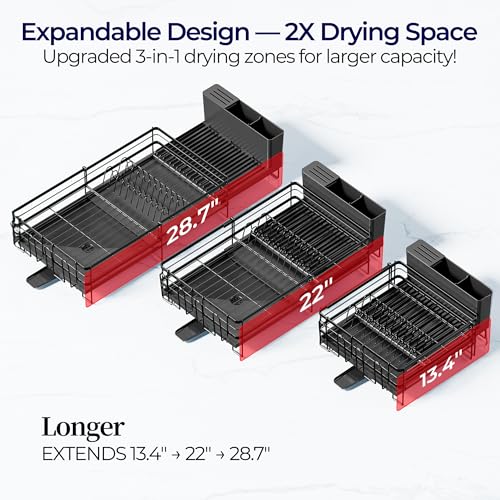Save $10 on Pantasia Large Expandable Dish Drying Rack - Image 5