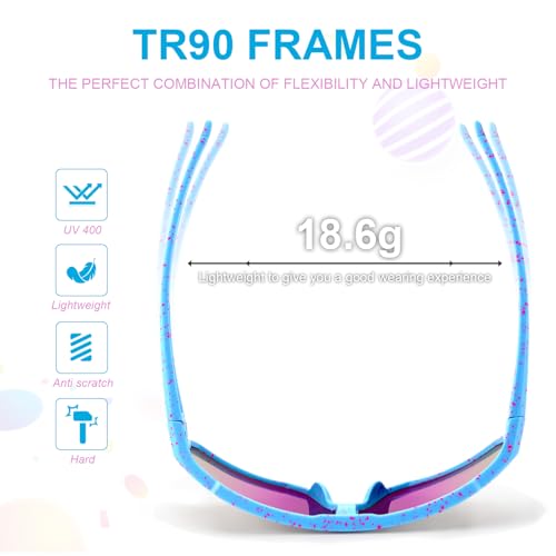 40% Off 3-Pack Kids Sunglasses UV400 Protection - Image 5