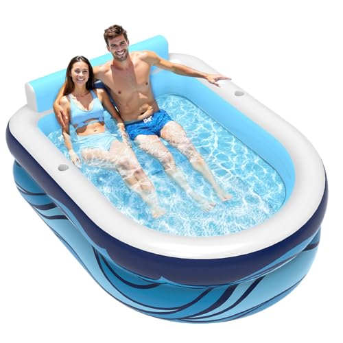 50% Off VISTOP Inflatable Pool with Seats & Cup Holders