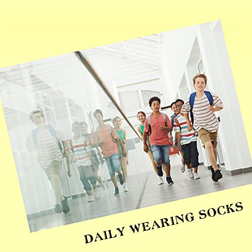 50% Off JAMEGIO Boy Socks 12-Pack Ankle Athletic - Image 5
