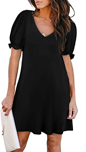 15% Off Aloodor V-Neck Dress with Pockets
