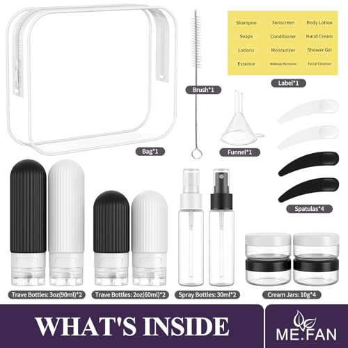 Save 50% on ME.FAN 18-Pack TSA Travel Bottles - Image 2