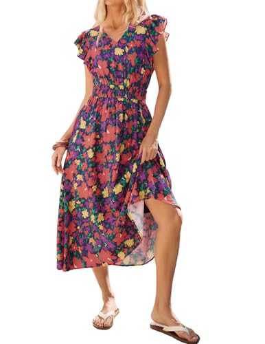 50% Off Kate Kasin Floral Maxi Sundress Code 52DVXS5E