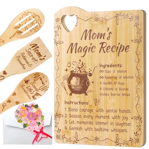 50% Off Mom Birthday Cutting Board Gift Set – Code Inside
