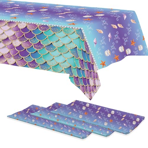 50% Off Mocsicka Mermaid Tablecloths for Parties