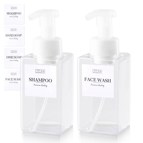 50% Off ZEJIA 15OZ Foaming Soap Dispenser 2-Pack