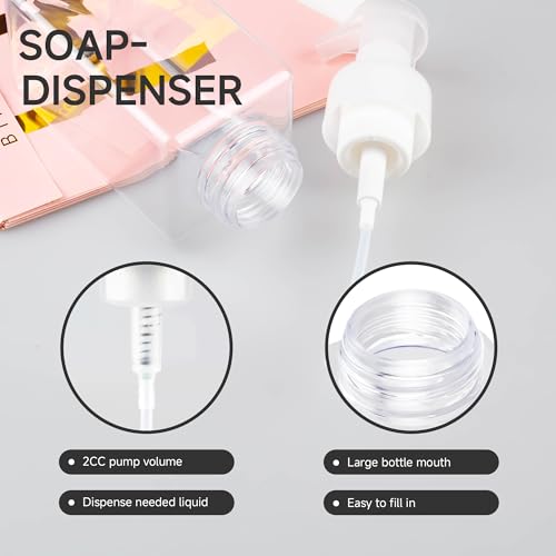 50% Off ZEJIA 15OZ Foaming Soap Dispenser 2-Pack - Image 5