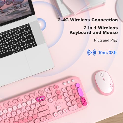 MOFII Retro Keyboard & Mouse Combo at 50% OFF - Image 2